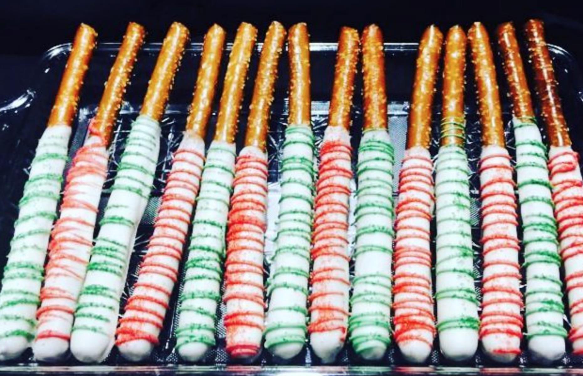 Pretzel pops